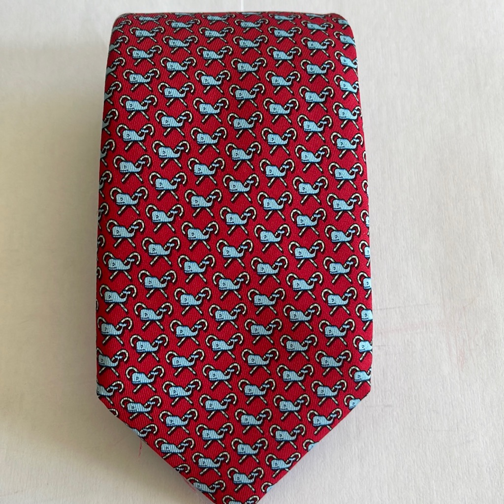 Vineyard Vines Christmas Silk Tie